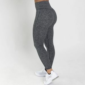 P'tula Bare leggings 26" inseam, size Small in Black Marl